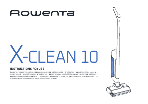 Handleiding Rowenta X-Clean 10 Stofzuiger