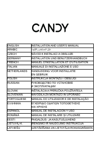 Manual de uso Candy CBG625/1N Campana extractora