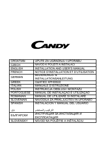 Návod Candy CDG6CEB Digestor