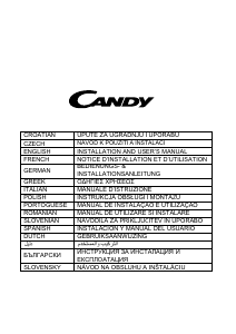 Návod Candy CMB655X Digestor