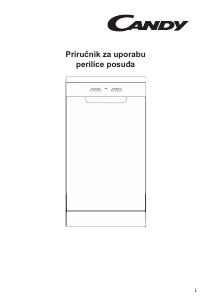 Priručnik Candy CDPH 2L1047B Perilica posuđa