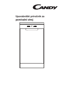 Priročnik Candy CDPH 2L1047S Pomivalni stroj
