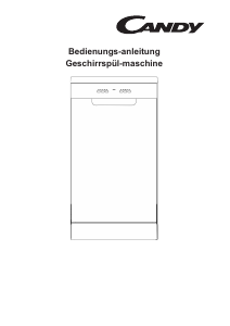 Bedienungsanleitung Candy CDPH 2L1047W Geschirrspüler