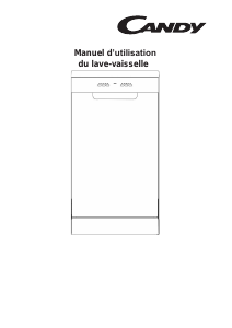 Mode d’emploi Candy CDPH 2L1047W Lave-vaisselle