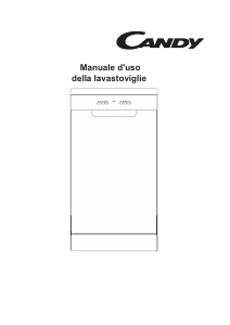 Manuale Candy CDPH 2L1049W-01 Lavastoviglie