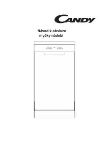 Manuál Candy CDPH 2L1049W-01 Myčka na nádobí