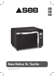 Mode d’emploi SEB OF285800 New Delice XL Tactile Four