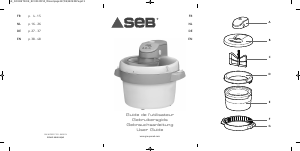 Bedienungsanleitung SEB IG500131 Gelato Eismaschine