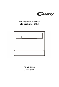 Mode d’emploi Candy CP 6E51LS Lave-vaisselle
