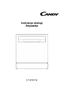 Instrukcja Candy CP 8F9FFA Zmywarka