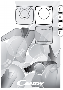 Brugsanvisning Candy CSE V8LF-S Tørretumbler