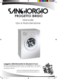 Manuale Sangiorgio S4208I Hybrid Lavatrice