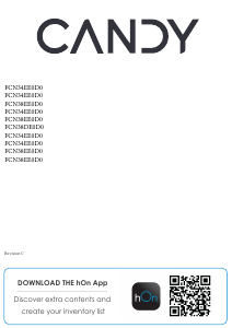 Rokasgrāmata Candy CCE7T618EW Ledusskapis ar saldētavu