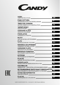 Manual Candy CH64BVT/1 Placa