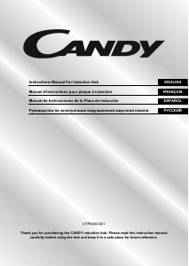 Handleiding Candy CTP63SC/E1 Kookplaat