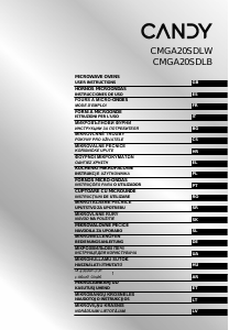 Priročnik Candy CMGA20SDLWLI Mikrovalovna pečica