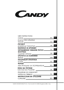 Instrukcja Candy FCNE825XPP Wifi Piekarnik