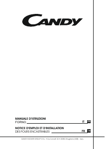 Mode d’emploi Candy FCS502 N/E Four