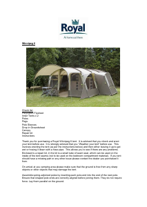 Manual Royal Winnipeg 6 Tent
