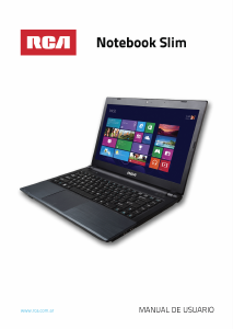 Manual de uso RCA C44I541T Slim Core i5 Portátil