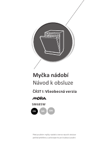 Manuál Gorenje GS541D10X Myčka na nádobí