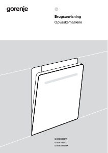 Brugsanvisning Gorenje GU663B60X Opvaskemaskine
