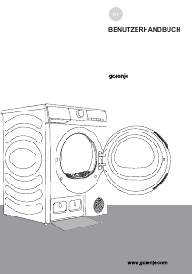 Bedienungsanleitung Gorenje DHNE82 Trockner