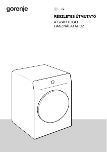Használati útmutató Gorenje DPNE83/GNLWIFI Szárító