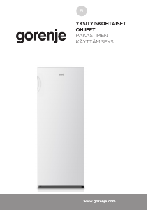 Käyttöohje Gorenje F4142PW Pakastin