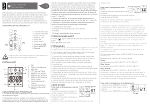 Manual de uso Nuvita 2087 Termómetro