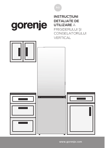 Manual Gorenje NRK6191EW4 Combina frigorifica