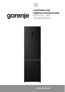 Bedienungsanleitung Gorenje NRK620AABXL4 Kühl-gefrierkombination