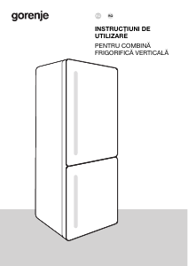Manual Gorenje NRK62CA2XL4Z Combina frigorifica