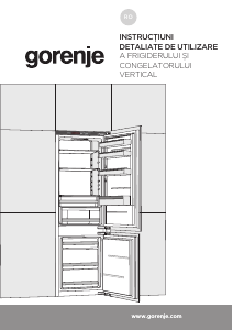 Manual Gorenje NRKI2181A1 Combina frigorifica