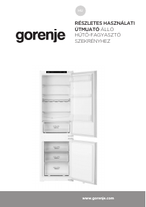 Használati útmutató Gorenje NRKI4182P1 Hűtő és fagyasztó