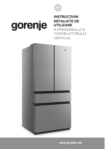 Manual Gorenje NRM8181UX Combina frigorifica