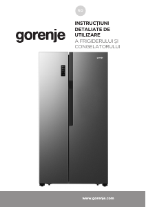 Manual Gorenje NRS918EMX Combina frigorifica