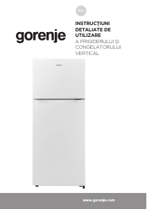 Manual Gorenje RF3121PW4 Combina frigorifica
