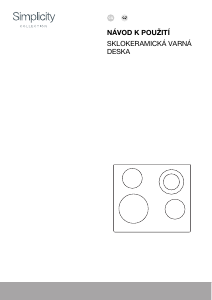 Manuál Gorenje ECT643SYW Varná deska