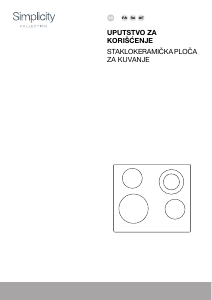 Priručnik Gorenje ECT643SYW Ploča za kuhanje