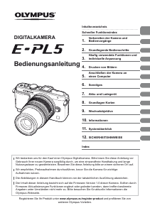 Bedienungsanleitung Olympus E-PL5 Digitalkamera