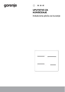 Priručnik Gorenje IT643BSC7 Ploča za kuhanje