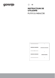 Manual Gorenje IT645BCSC Plită