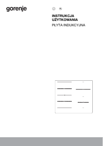 Instrukcja Gorenje IT645BCSC Płyta do zabudowy