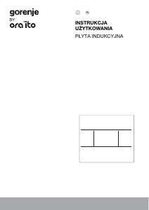 Instrukcja Gorenje IT646ORAB Płyta do zabudowy