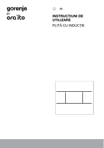 Manual Gorenje IT646ORAW Plită