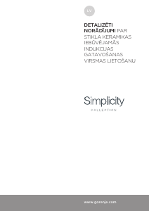 Rokasgrāmata Gorenje IT843SYB Plīts virsma