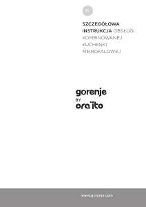 Instrukcja Gorenje BCM547ORAB Piekarnik