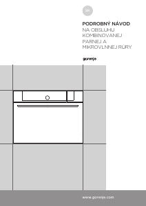 Návod Gorenje BCMS598S19X Rúra