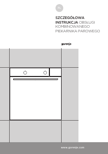 Instrukcja Gorenje BCS747S34X Piekarnik